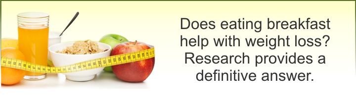 Breakfast and Weight Loss Research