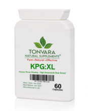 New Formula Tonvara KPG:XL Korean Panax Ginseng Pure Root Extract
