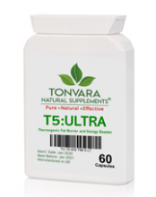 Tonvara T5:ULTRA Thermogenic Fat Burner & Pre-Workout Energy Booster - ULTRA-LOW CLEARANCE PRICES!
