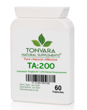 Tonvara TA:200 Indonesian 1:200 Tongkat Ali Extract 2.4% Eurycomanone